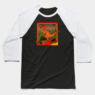Velociraptor Baseball T-Shirt